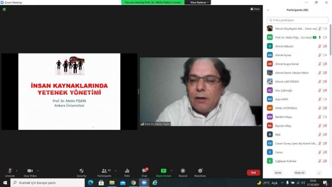 Kariyer Merkezinden Online ‘Yetenek Yönetimi’ Semineri