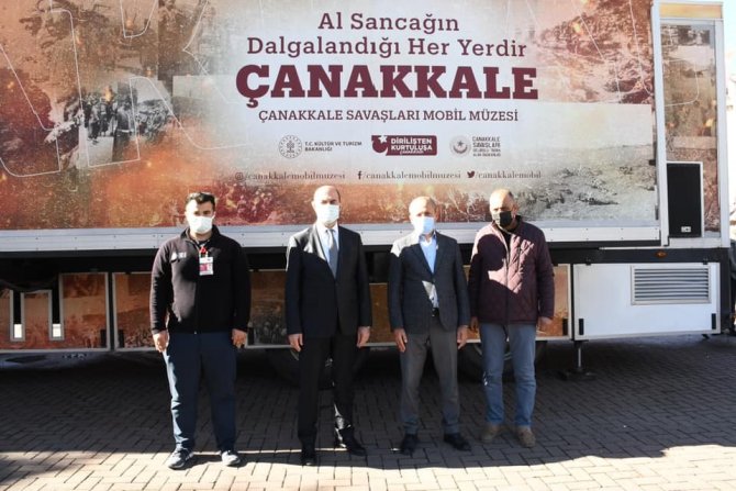 Çanakkale Muharebeleri Mobil Müzesi Samsun’da
