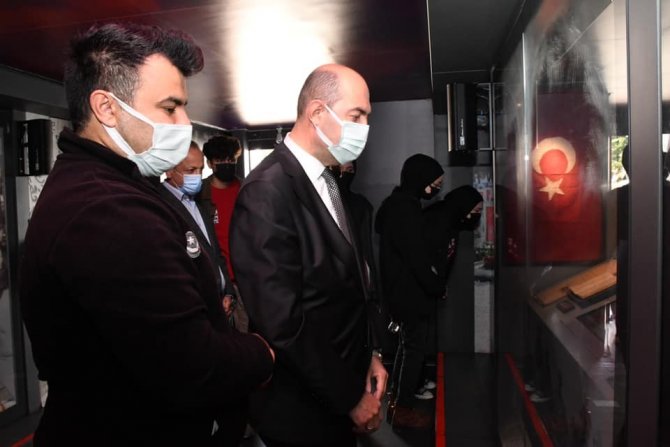 Çanakkale Muharebeleri Mobil Müzesi Samsun’da