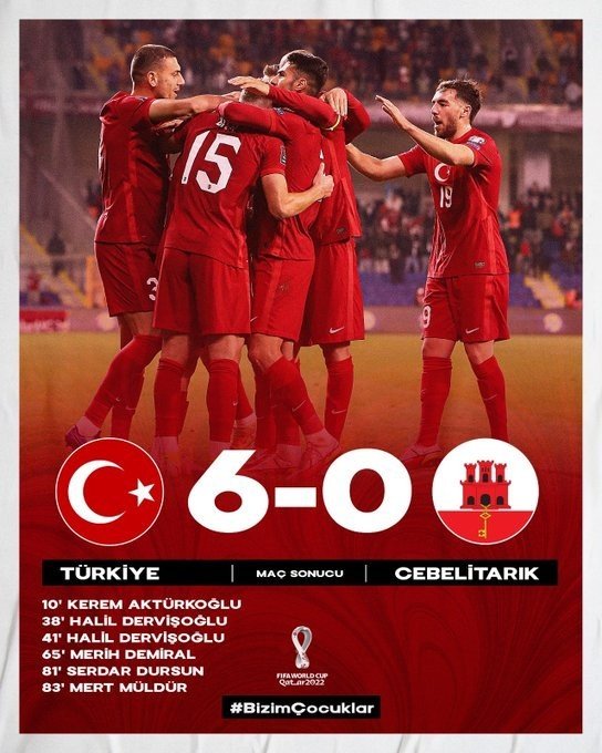 Siyasilerden A Milli Futbol Takımı’na Tebrik