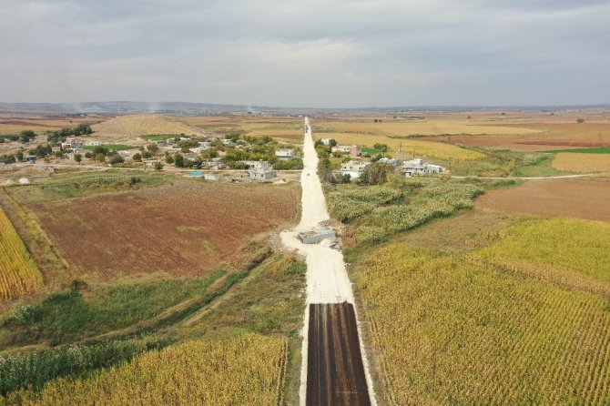 Suruç Kırsalı Kış Öncesi Sathi Asfaltla Buluşuyor