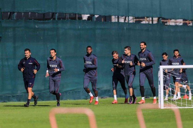 Trabzonspor, Gaziantep Fk Maçı Hazırlıklarını Sürdürdü