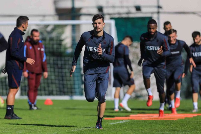Trabzonspor, Gaziantep Fk Maçı Hazırlıklarını Sürdürdü
