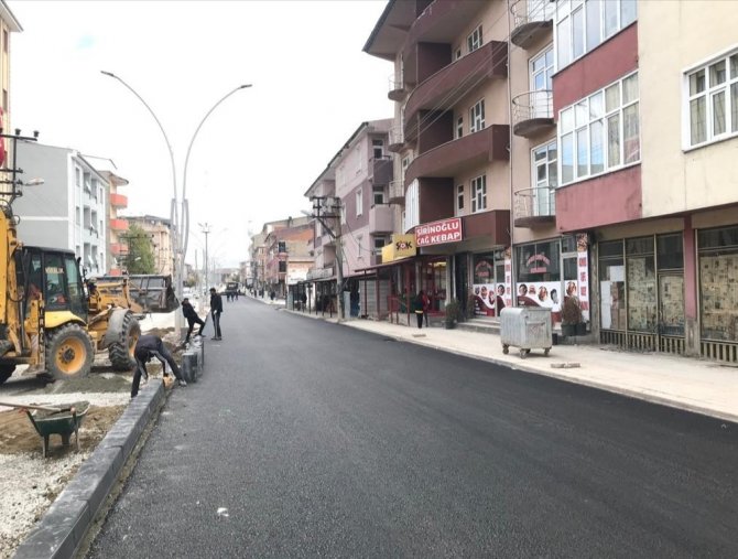 Özalp İlçesinde Asfalt Çalışması