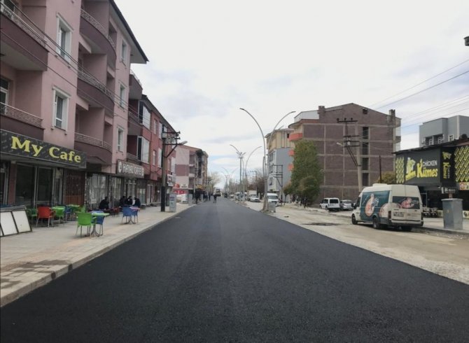 Özalp İlçesinde Asfalt Çalışması