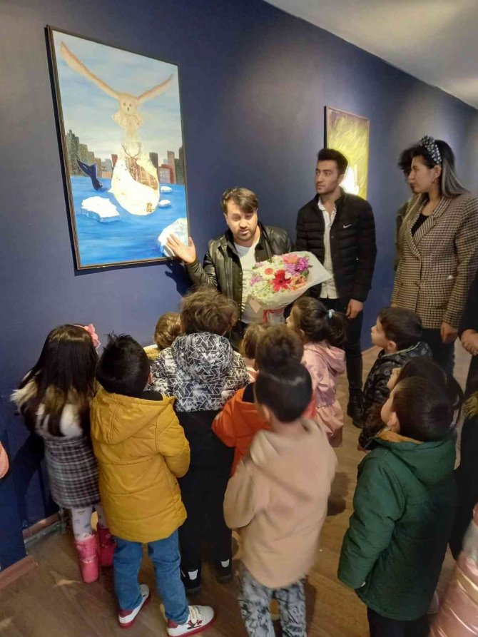 Van’da “İ̇klim Değişikliği-arktik Antarktika” Sergisi