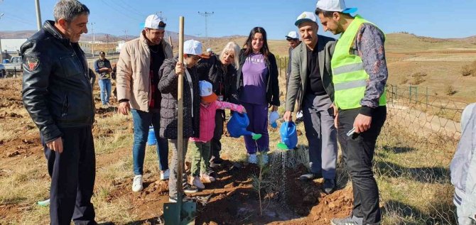 Bingöl Depremlerinde Hayatını Kaybedenler İçin Fidan Dikildi