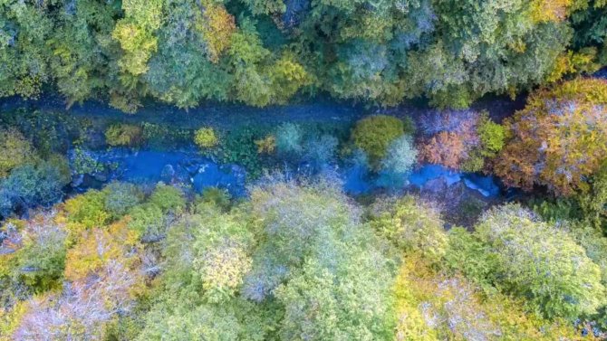 Yılançatı Kanyonu’nda Sonbahar Güzelliği