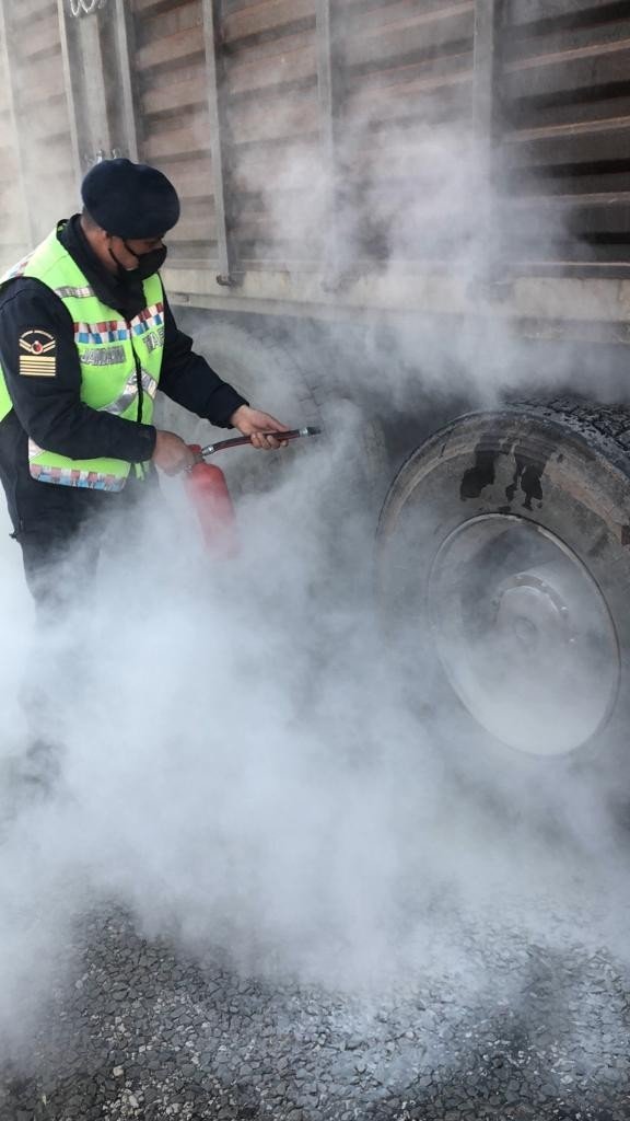 Giresun’da Jandarmanın Dikkati Olası Yangını Önledi