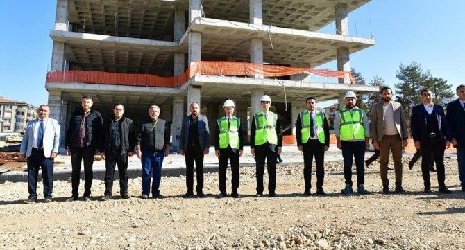 Yeşilyurt’ta Yeni Hizmet Binası Şubat Ayında Hizmete Girecek