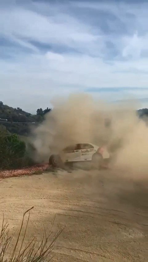 Kocaeli Rallisi’nde Yürekleri Ağıza Getiren Kazalar