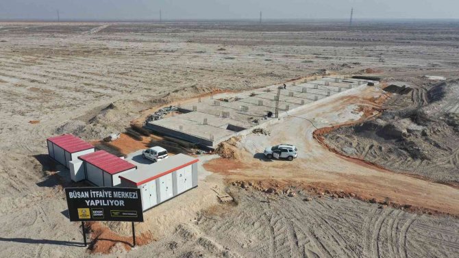 Konya Büyükşehir’den Sanayi İ̇tfaiye Merkezi