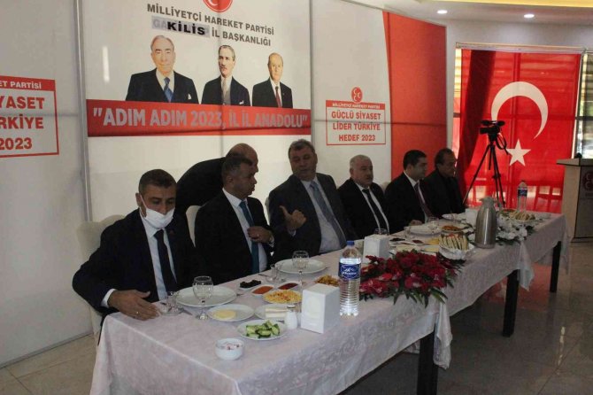 Mhp’nin “Adım Adım 2023 İ̇l İ̇l Anadolu” Toplantısı Kilis’te Yapıldı