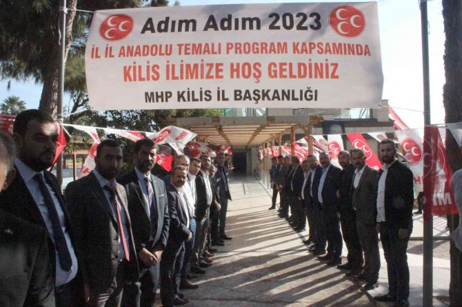 Mhp’nin “Adım Adım 2023 İ̇l İ̇l Anadolu” Toplantısı Kilis’te Yapıldı