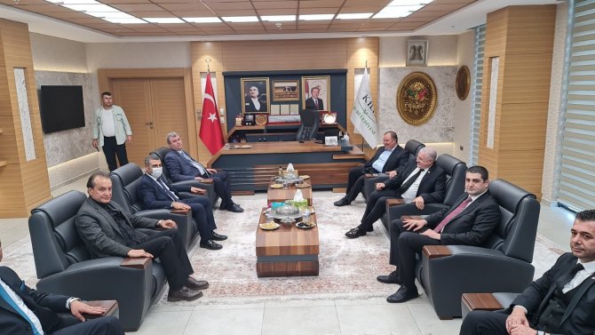Mhp Heyetinden Protokol Ziyaretleri