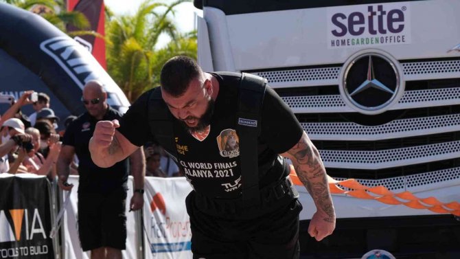 Strongman Dünya Serisi Finalleri’nin Şampiyonu Kelvin De Ruiter Oldu