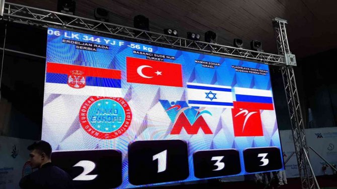 Gençler Avrupa Kick Boks Şampiyonası’nda Sudenur Basancı Altın Madalya Aldı