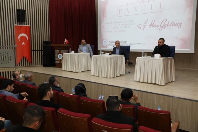 Battalgazi’de "Ahmet Kekeç" Paneli Düzenlendi