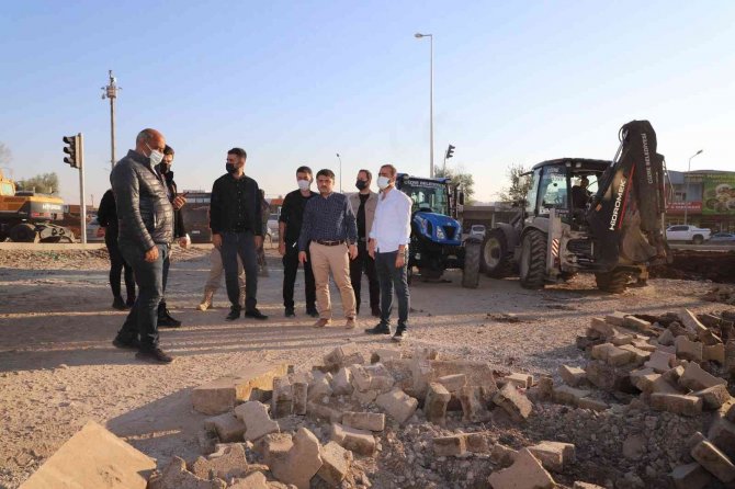 Kaymakam Tunç, İlçede Devam Eden Çalışmaları Yerinde İnceledi