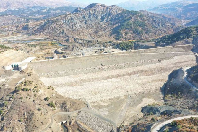 Çetintepe Barajı’nın Gövde Dolgusu Tamamlandı