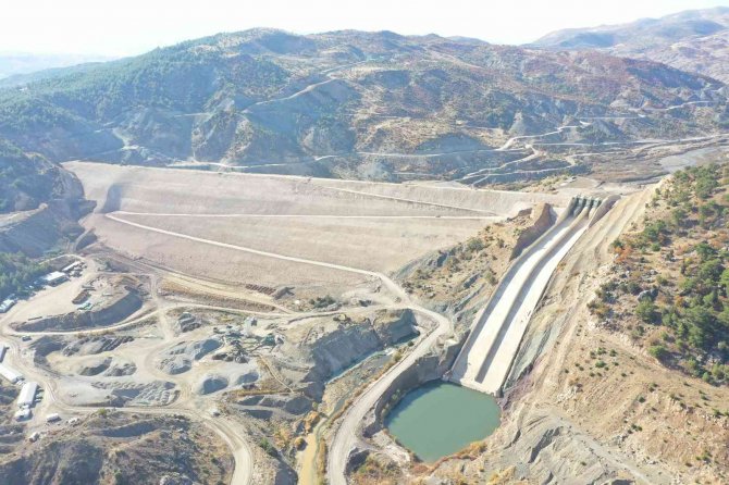 Çetintepe Barajı’nın Gövde Dolgusu Tamamlandı