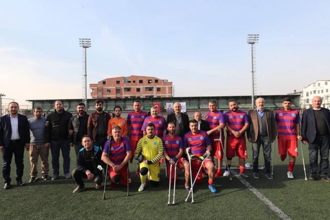 Başkan Büyükgöz, Ampute Takıma Başarılar Diledi