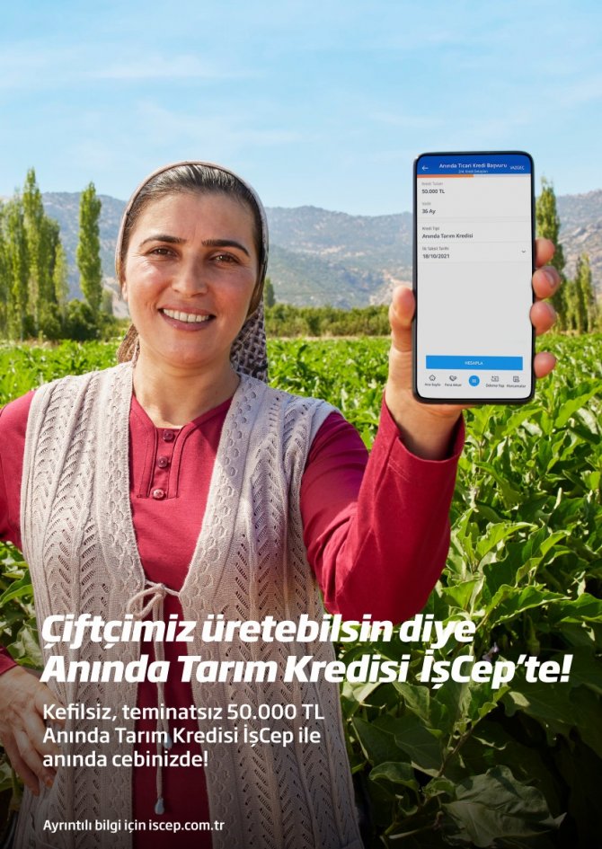 İ̇ş Bankası’ndan Çiftçilere Destek