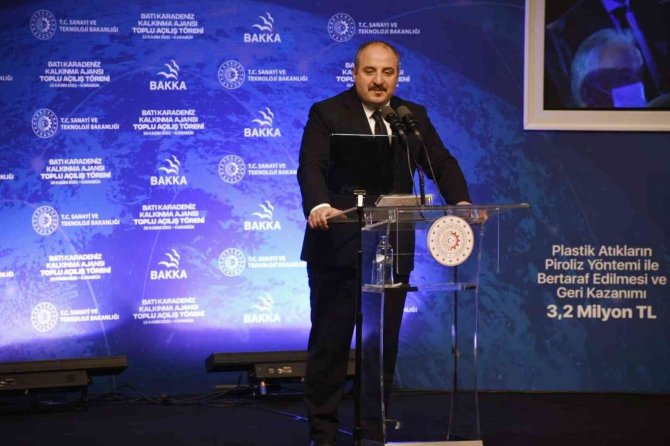 Bakan Varank, "Filyos Endüstri Bölgesinin Çok Önemli Kısmını Botaş’a Devrettik"