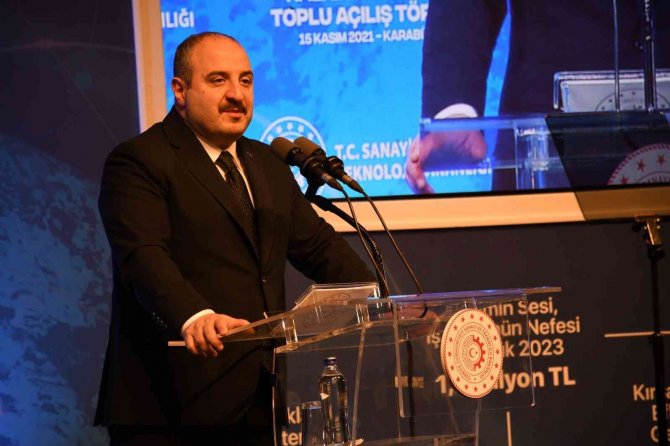 Bakan Varank, "Filyos Endüstri Bölgesinin Çok Önemli Kısmını Botaş’a Devrettik"