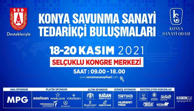 Konya, Savunma Sanayinin Devlerine Ev Sahipliği Yapacak
