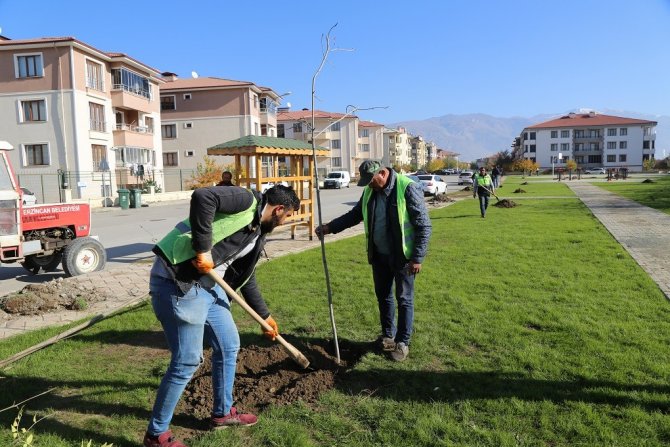 Park Ve Yeşil Alanlar Yenileniyor