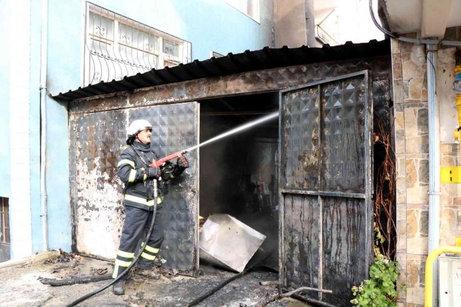 Yangında Facianın Eşiğinden Dönüldü