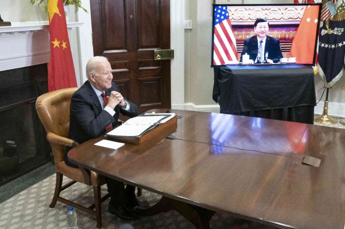 Biden Ve Çin Devlet Başkanı Xi’den 3.5 Saatlik Kritik Görüşme