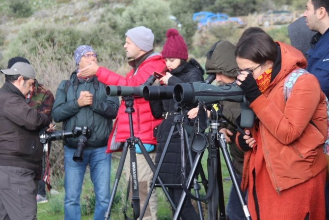 Bafa Gölü’nün Balerinleri, Görsel Şölen Oluşturdu