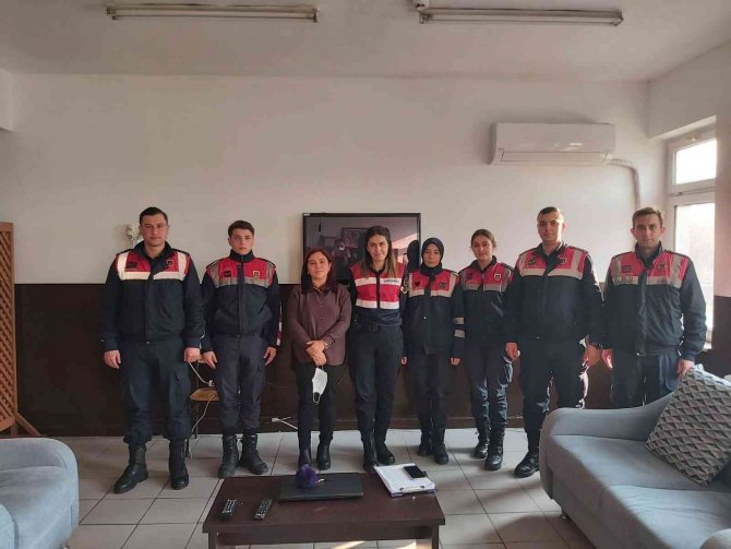 Jandarma Personellerine Eğitim Verildi