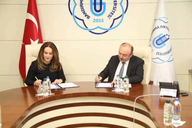 Bandırma Onyedi Eylül Üniversitesi İle Bansi̇ad Arasında Eğitim Protokolü İmzalandı.