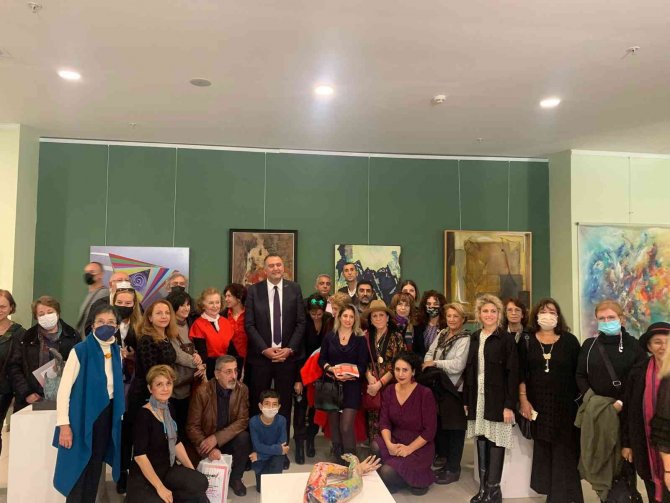 ’Ekim Geçidi İ̇stanbul-kartal’ Sergisi, Sanatseverleri Sanatla Buluşturdu