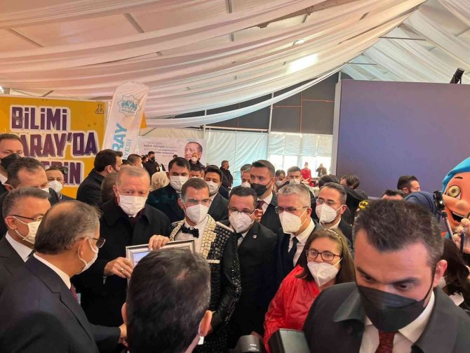 Festivale Damga Vuran Engelli Gençlere Cumhurbaşkanı Morali