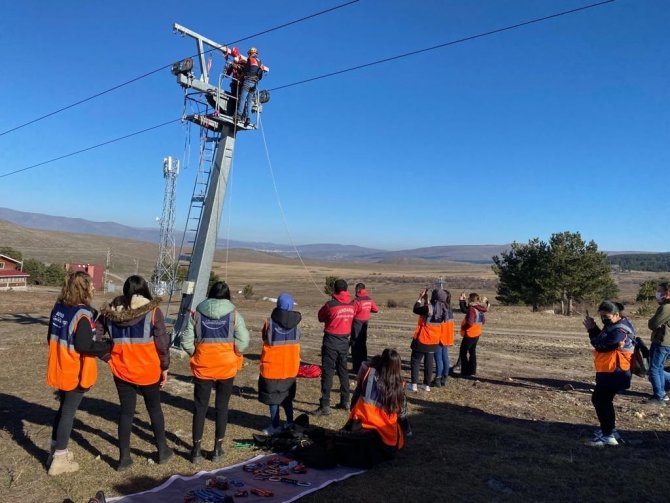 Jandarma, Afad Gönüllülerine Eğitim Veriyor