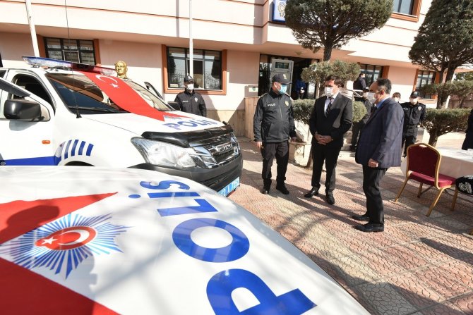 Karatay Belediyesinden Emniyete Araç Desteği