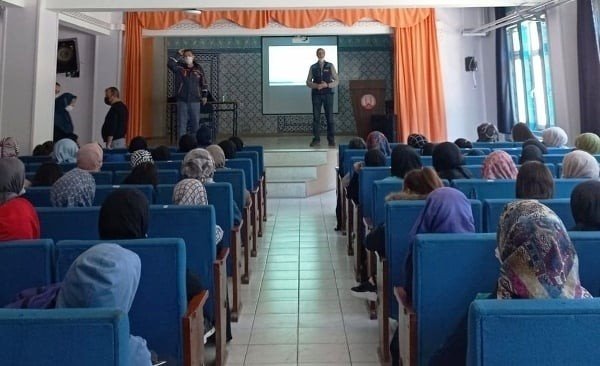Kütahya Afad’tan İ̇mam Hatip Lisesi’nde Afet Farkındalık Eğitimi