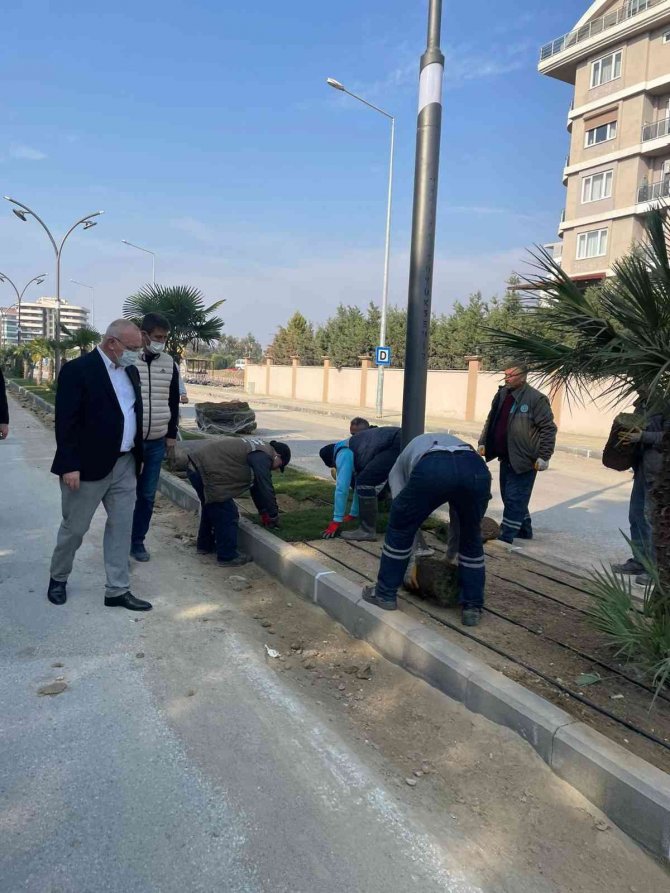 Başkan Ergün, Prestij Cadde Düzenlemelerini İnceledi