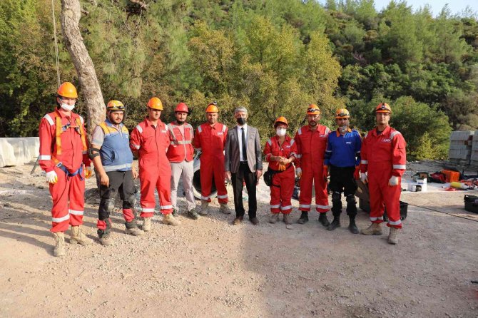 Marmaris Belediyesi Kurtarma Ekibi Eğitimlere Başladı