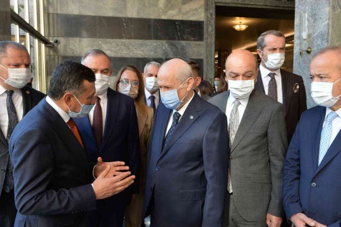 Bahçeli: "Cumhur İ̇ttifakı’nın Sevabına Da Günahına Da Ortağız, Anca Beraberiz Kanca Beraber Olacağız"
