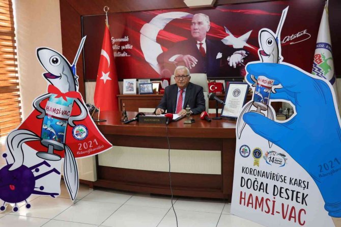 Koronavirüse Karşı "Hamsi-vac"