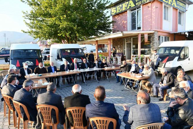 Başkan Özkeçeci Nurdağı’nda