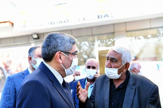 Başkan Özkeçeci Nurdağı’nda
