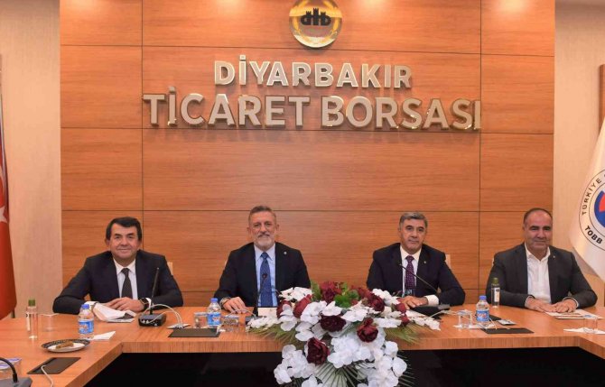 Bursa İş Dünyası Temsilcileri Diyarbakır’da
