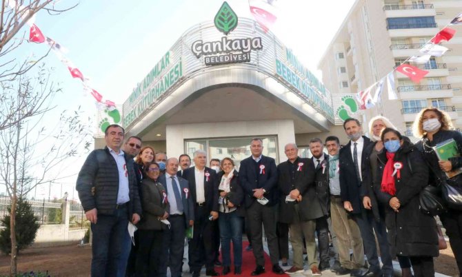Çankaya’da Minik Adımlar Bebek Kütüphanesi Açıldı