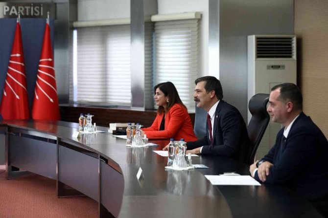 Ti̇p Genel Başkanı Baş’tan Chp Genel Başkanı Kılıçdaroğlu’na Ziyaret